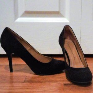 Black Suede Heels